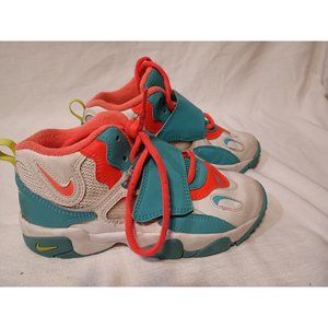 Nike Air Speed Turf (GS) Youth Shoes Size 2Y Bright Mango Crimson BQ9632-101